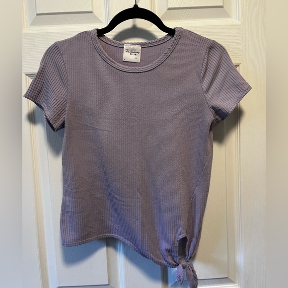 Purple tie top - Picture 2 of 5